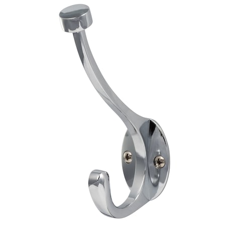 Sure-Loc Hardware Sure-Loc Hardware Heavy Duty Pilltop Coat Hook, Polished Chrome RH5 26